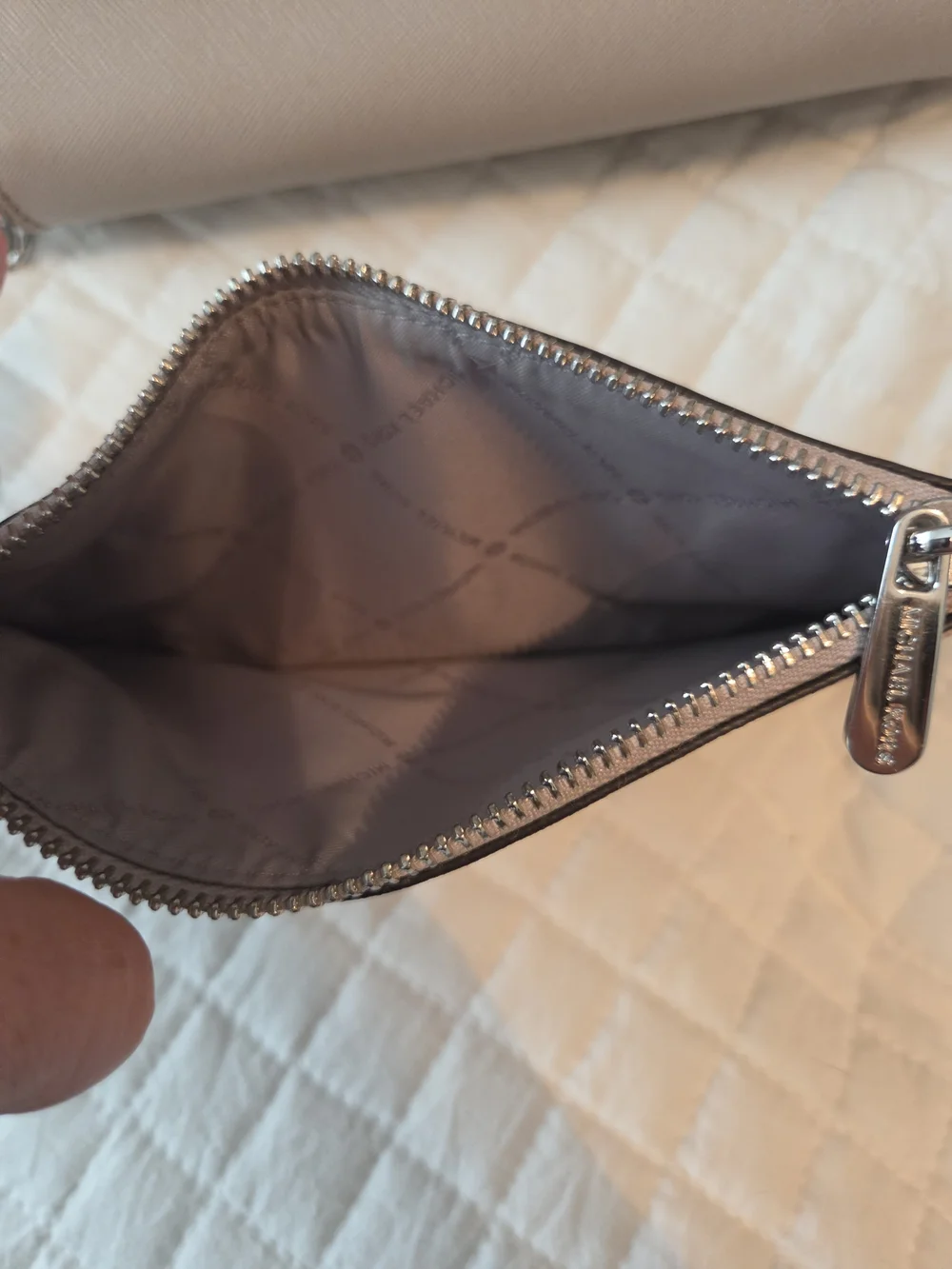Michael Kors Light Greige Crossbody Bag
